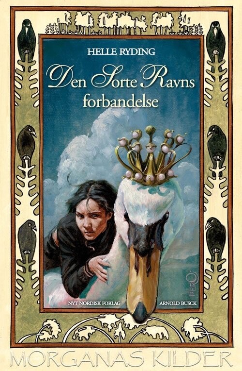 Den Sorte Ravns Forbandelse - Helle Ryding - Bog