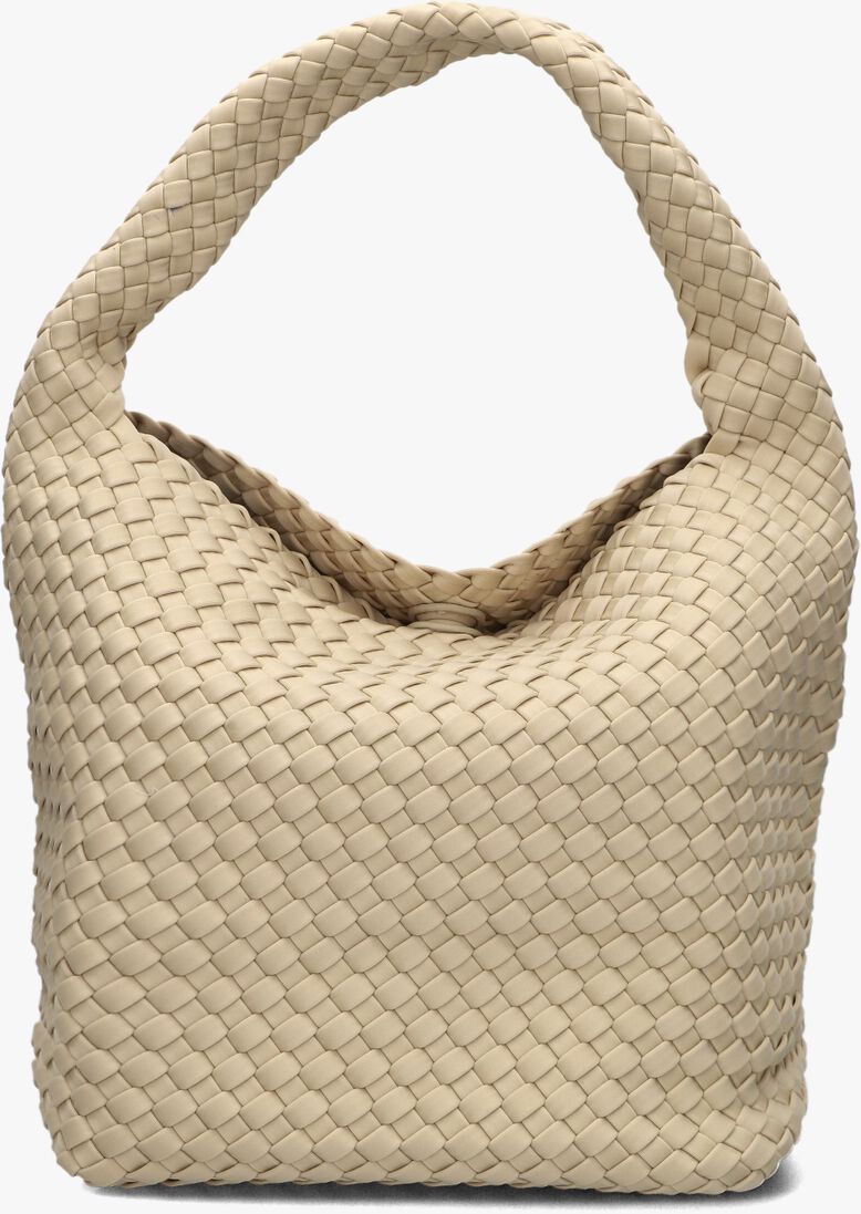 beige marrea schoudertas bucket