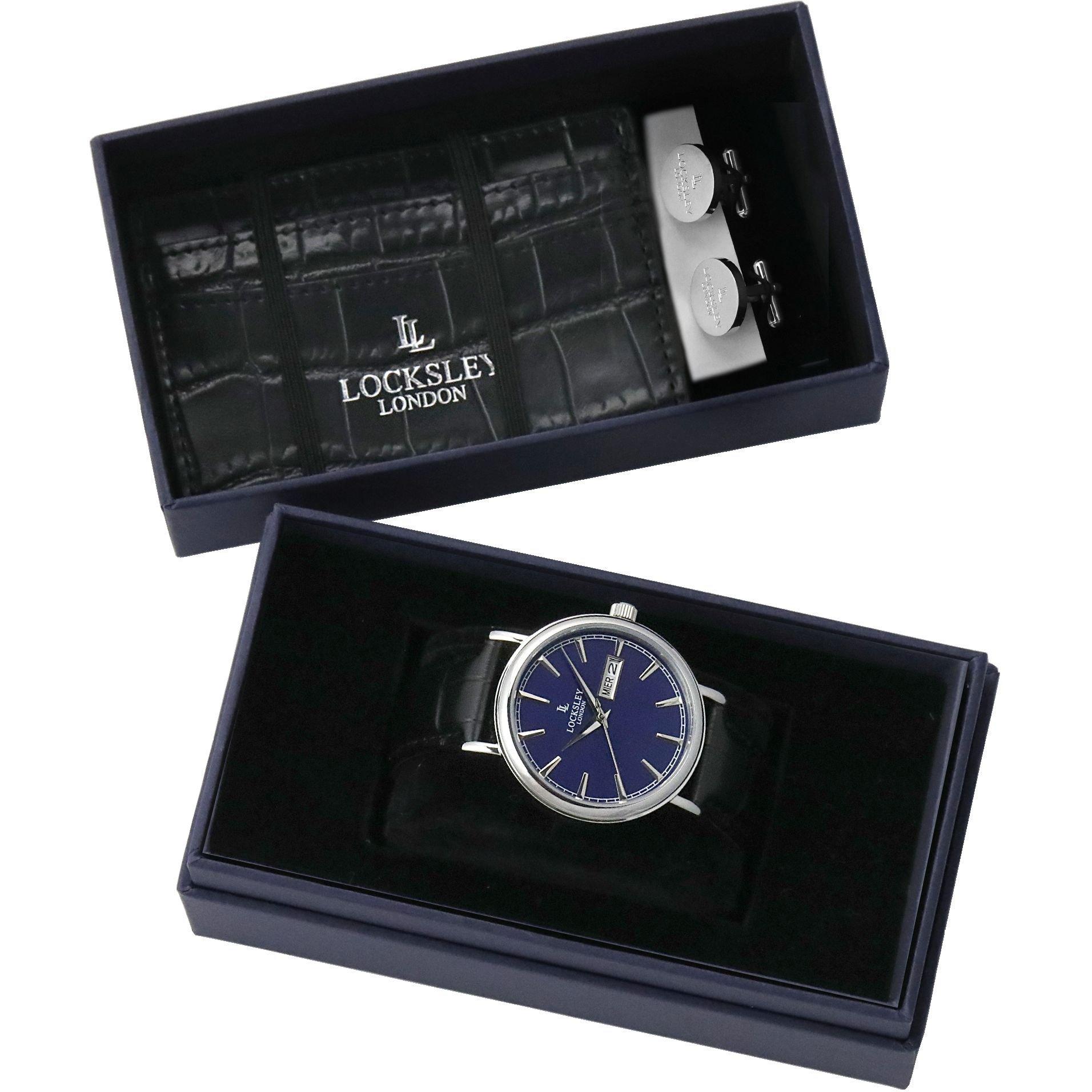 Locksley London Stainless Steel Classic Analogue Quartz Watch