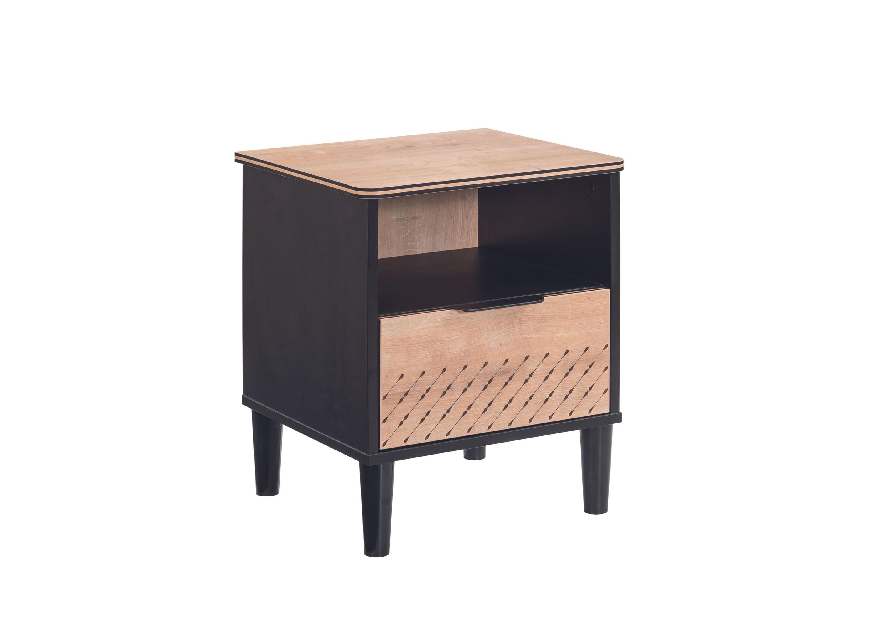 Kommode Work mit Aufdruck Schublade Schrankfach Jugendzimmer