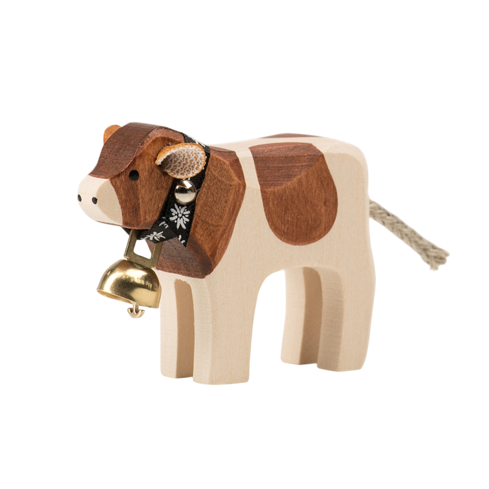 Trauffer Kalb mit Glocke Red Holstein