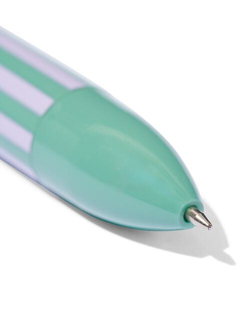 stylo à bille 6 couleurs pomme