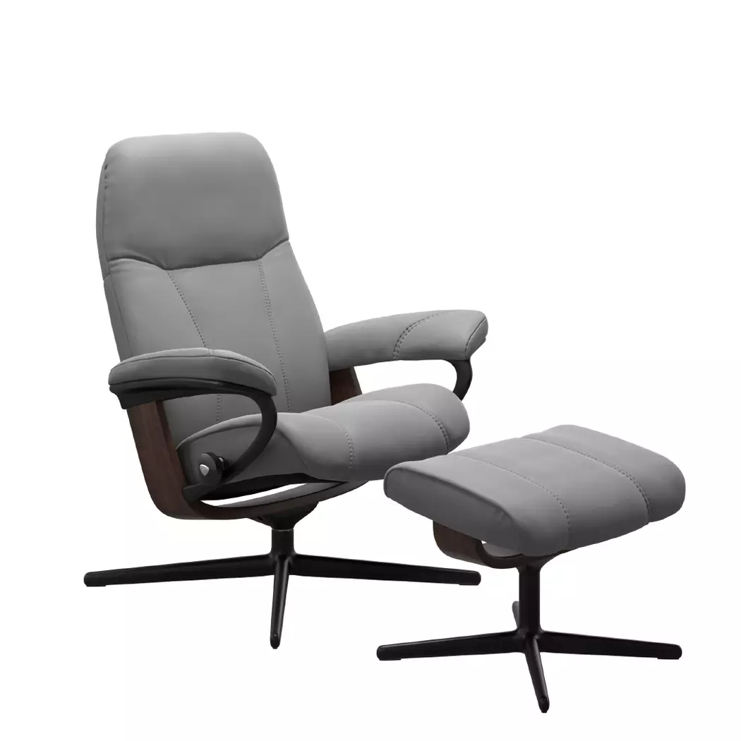 Sessel mit Hocker Consul Cross