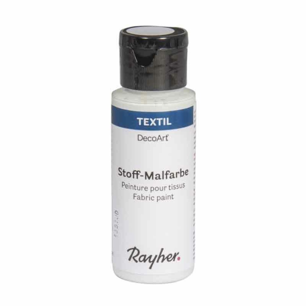 Peinture pour tissus 59 ml - blanc