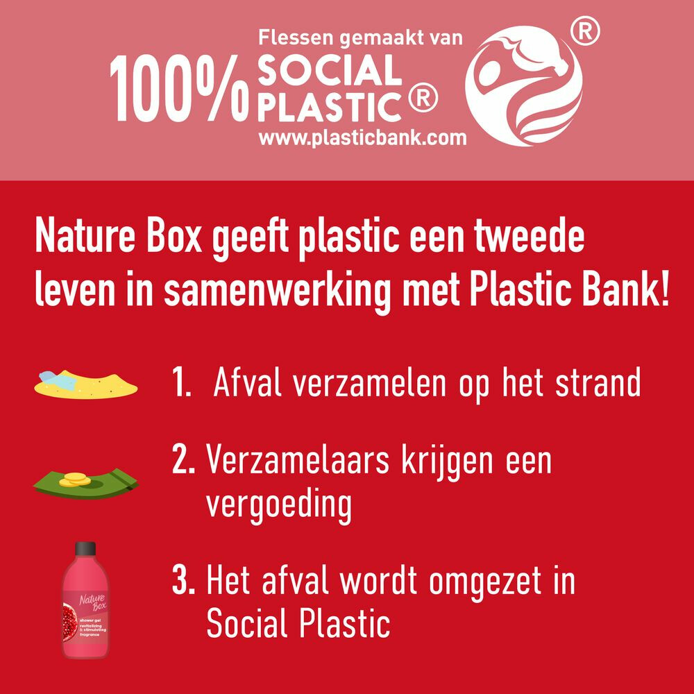 Nature Box Pomegranate Douchegel385 ml