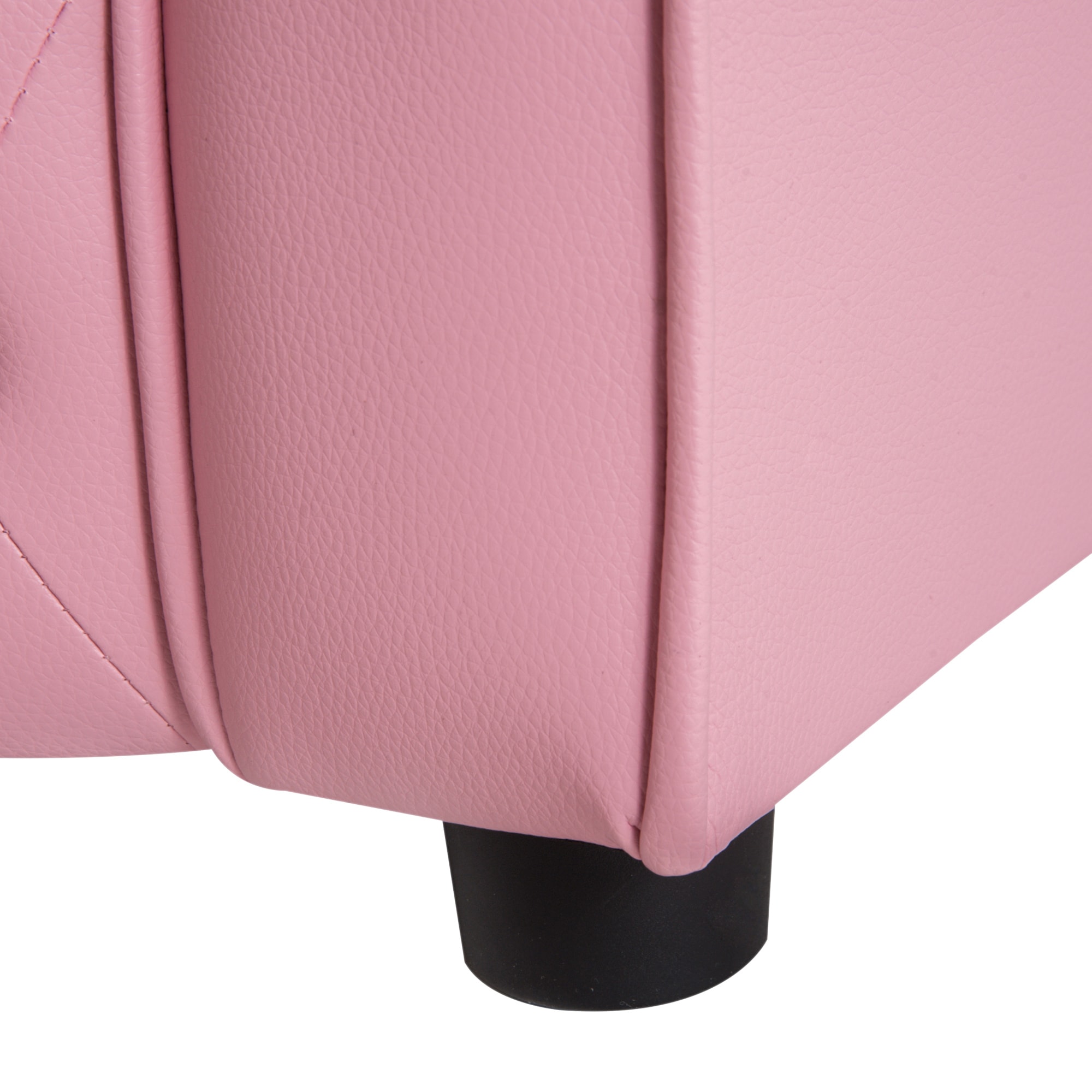 HOMCOM Kindersessel Prinzessin rosa 59 x 41,5 x 49 cm (LxBxH)