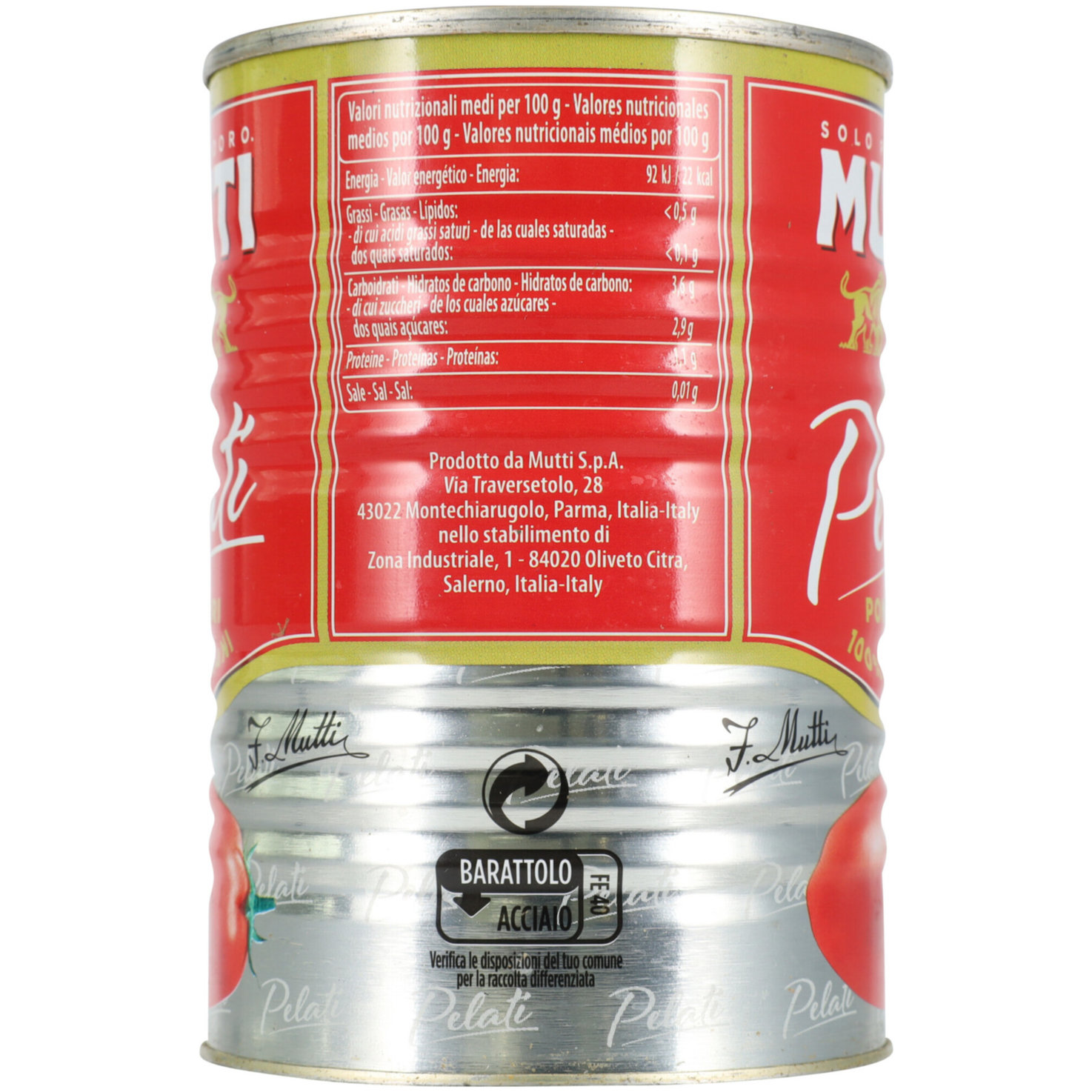 Mutti Pelati Pomodori
