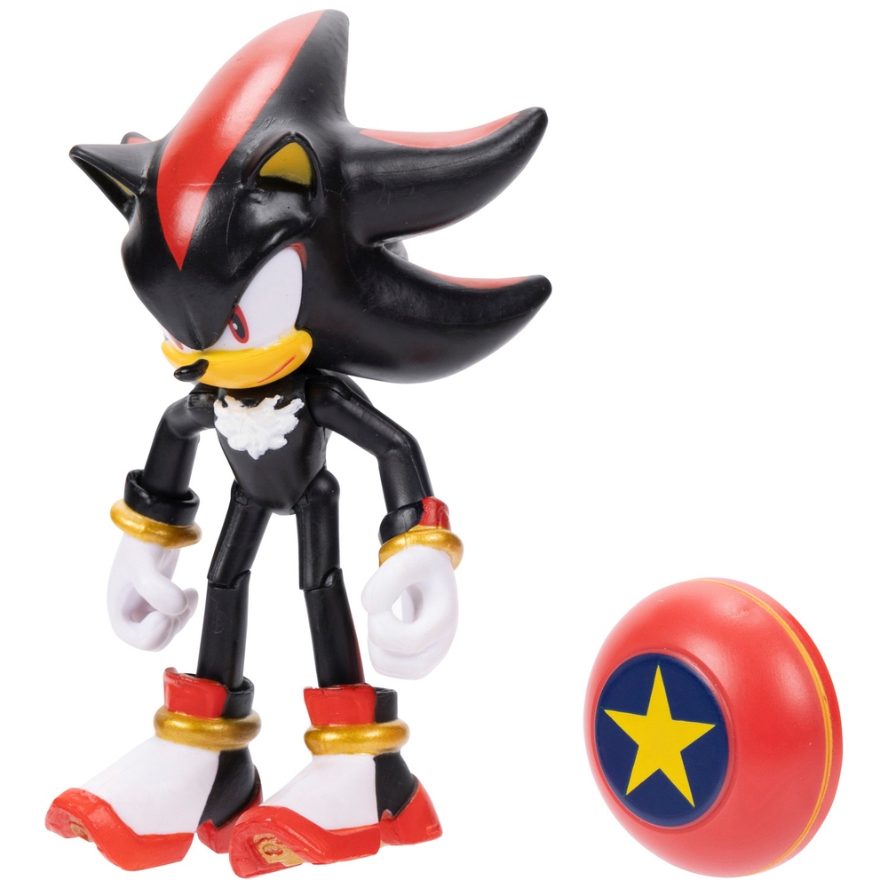 Sonic the Hedgehog 10 cm Modern Shadow Figur mit Sternen-Accessoire