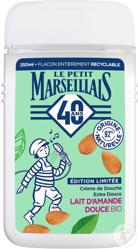 Le Petit Marseillais Douche Crème Extra Doux Lait Amande Douce 250ml