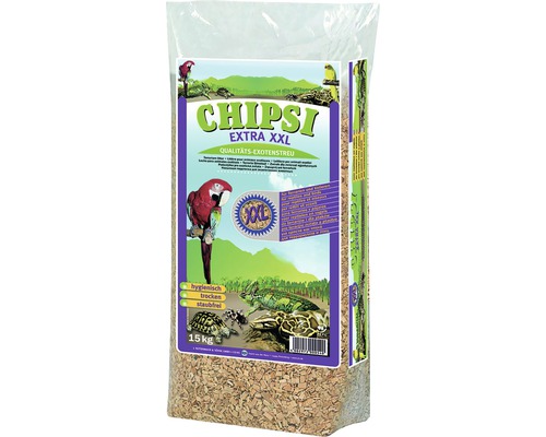 Kleindierstrooisel JRS Chipsi Extra XXL Beukenhout 15 kg