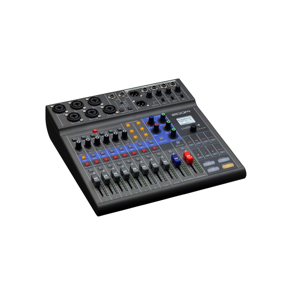 Zoom LiveTrak L-8 Podcastmikser/Interface