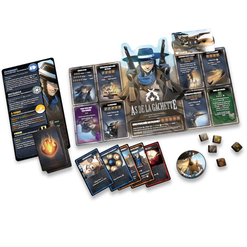 Dice Throne - Saison 2 - As de la gachette vs Samourai