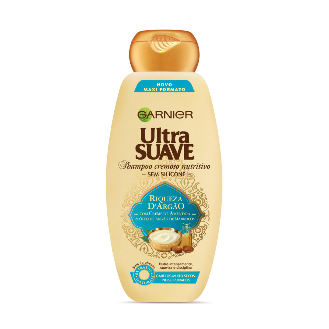 GARNIER  Ultra Suave Champô Cremoso Nutritivo dárgão - 400ml
