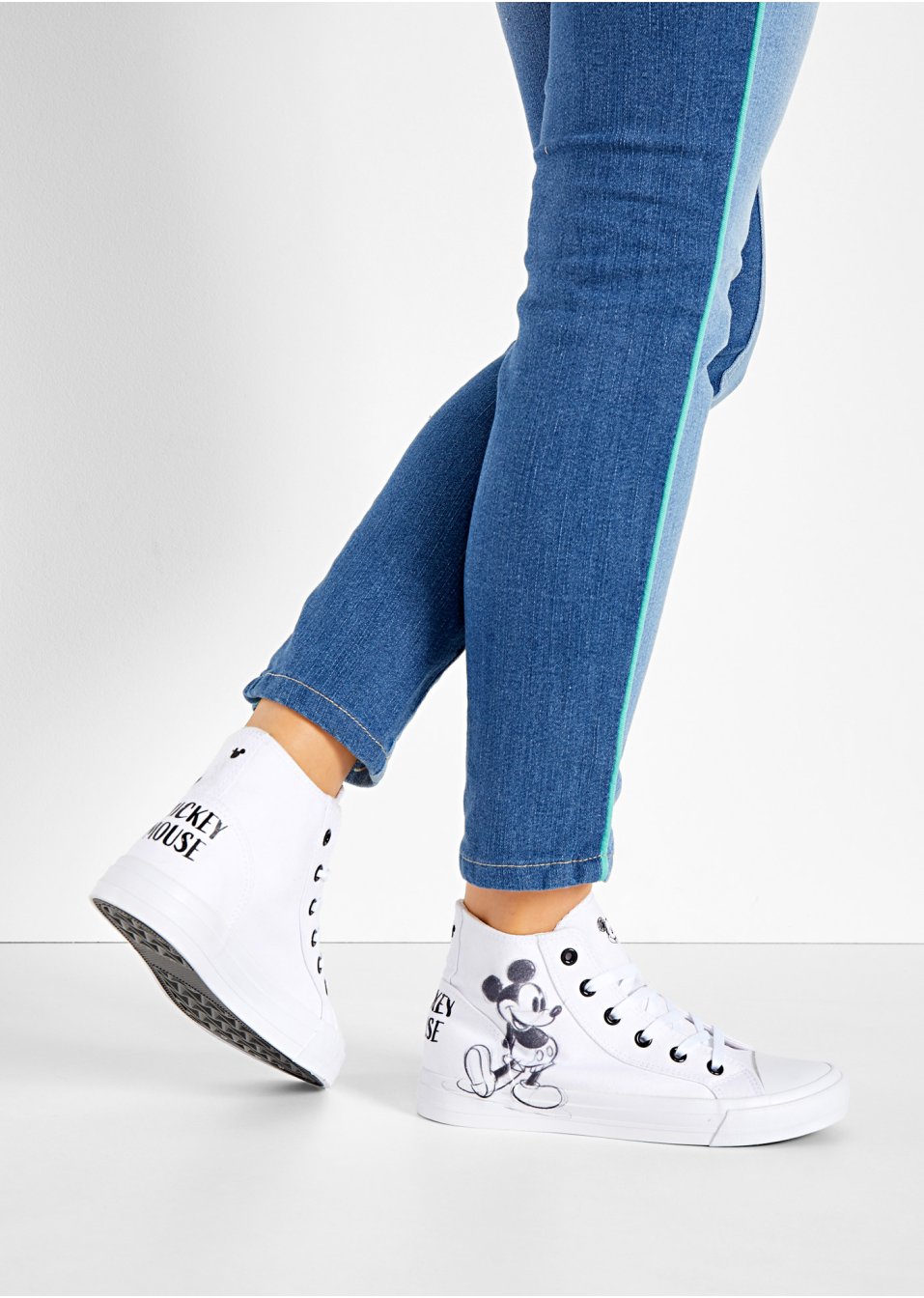 Baskets montantes  Mickey Mouse