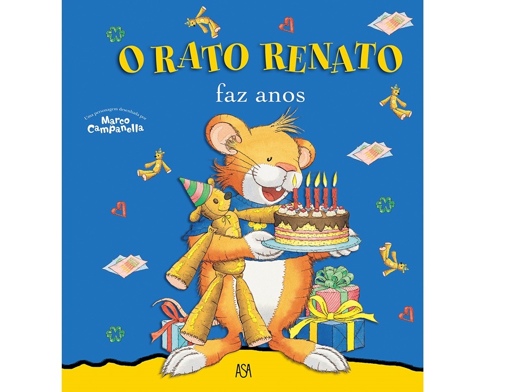 LIVRO O RATO RENATO 10 - O RATO RENATO FAZ ANOS