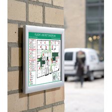Cadre porte-affiches ininflammable 