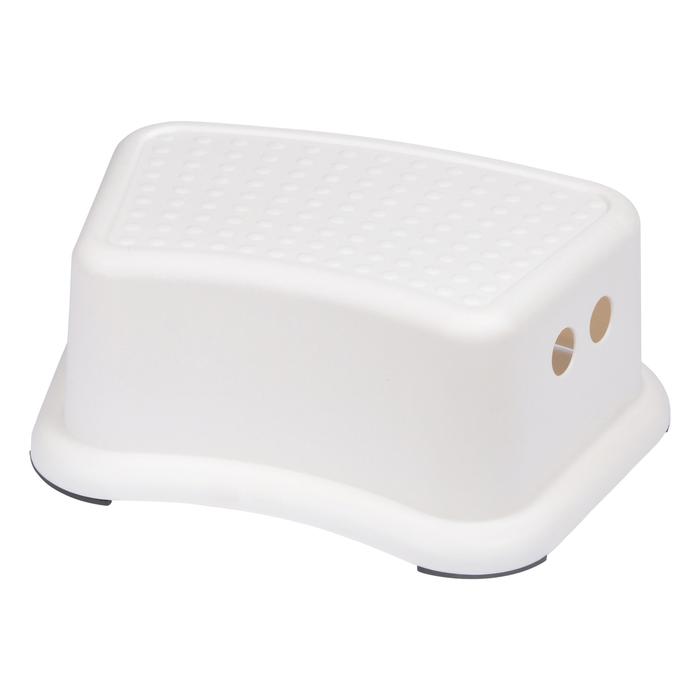 MARCHE PIED 13.4X26X36.5CM BLANC