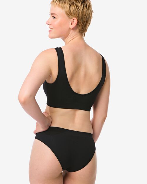 hipster femme sans coutures côte noir