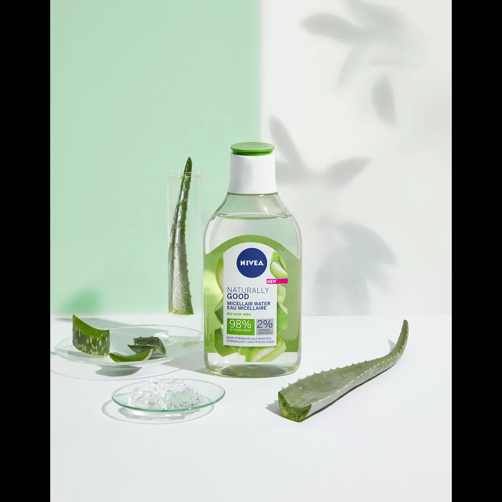 Nivea Naturally Good Micellar Water - 400 ml.