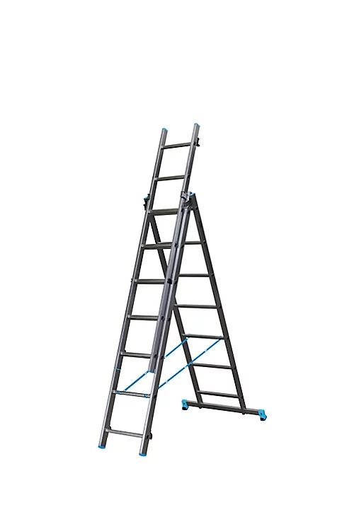 Échelle multiposition 3 x 7 marches - 4,65 m