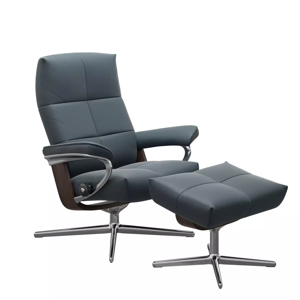 Sessel mit Hocker David Cross