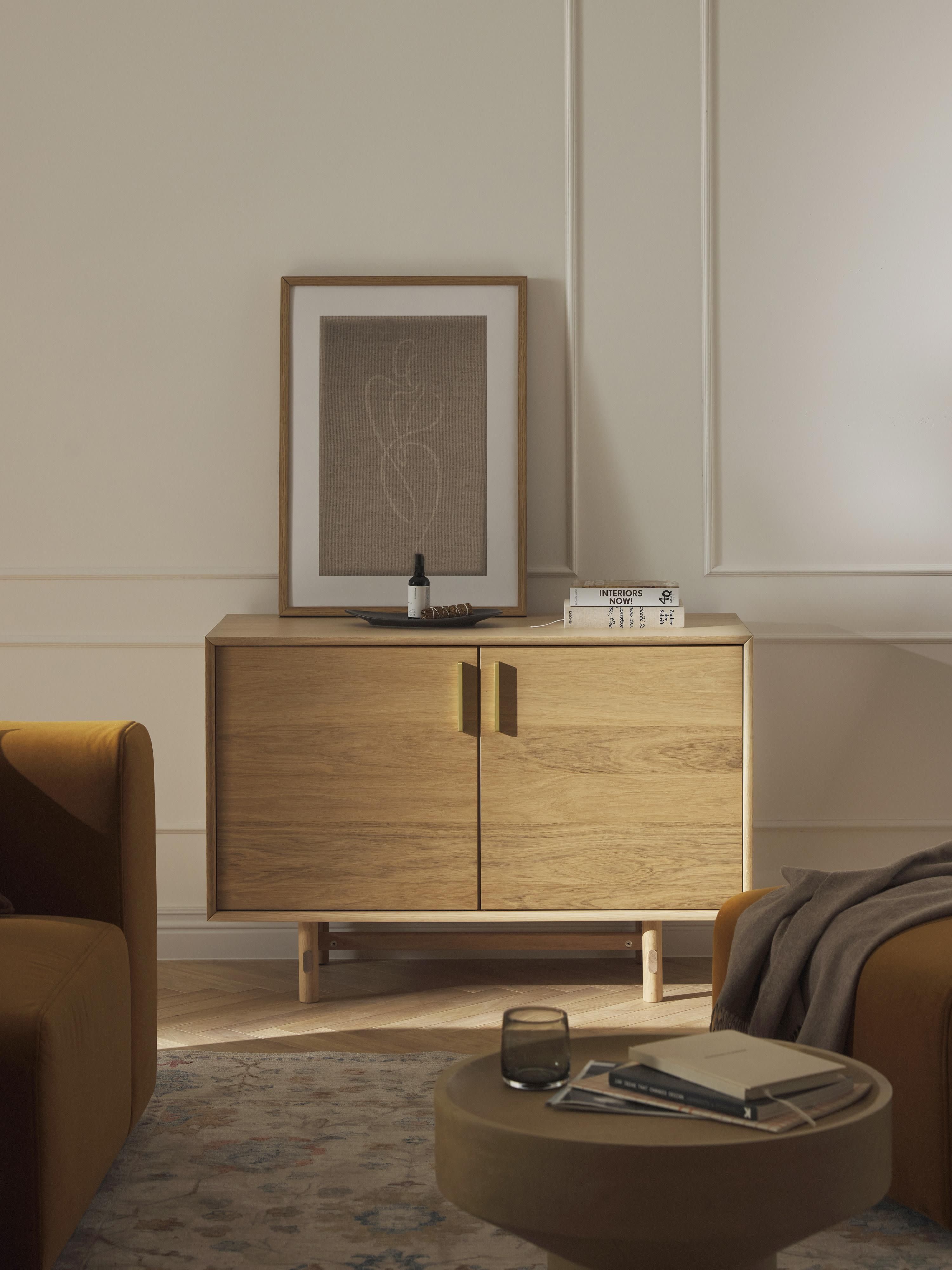 Kleine dressoir Diana van eikenhout