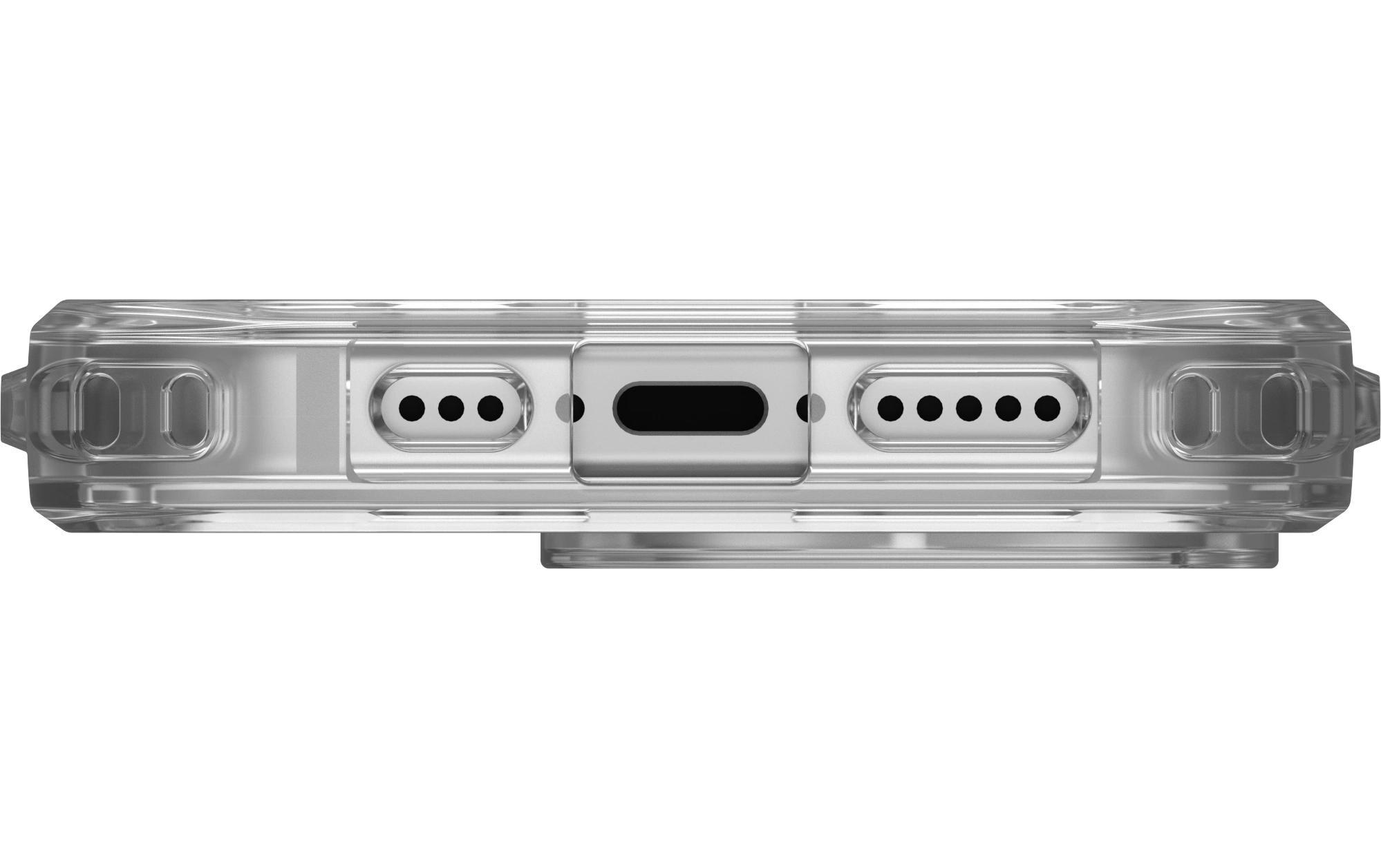 Back Cover Plyo MagSafe Apple iPhone 16 Pro Ice/SilverSchutzhülle für das Apple iPhone 16 Pro