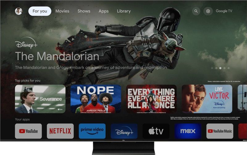 TCL QD Mini-LED 55C809 - 55 Inch 4K TV Met Quantum Dot Technologie