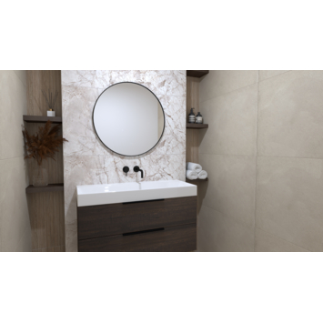 Wandtegel Sienna keramiek 60 x 120 cm beige 1,44 m²