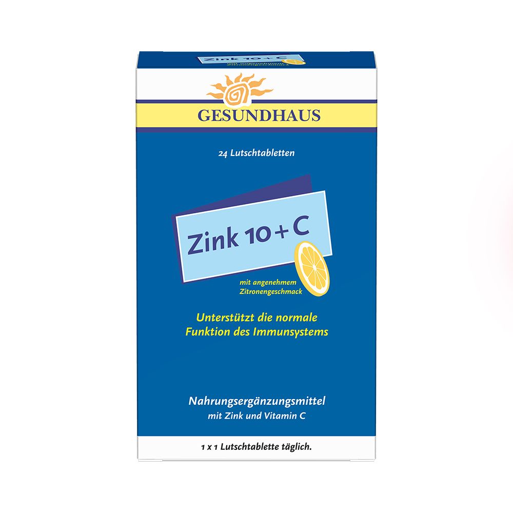 Zink 10 + C Lutschtabletten