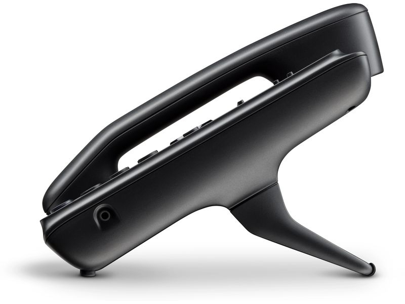 HP Tischtelefon Poly Edge B30 Schwarz, Google Voice Sicherer Auftritt am Telefon