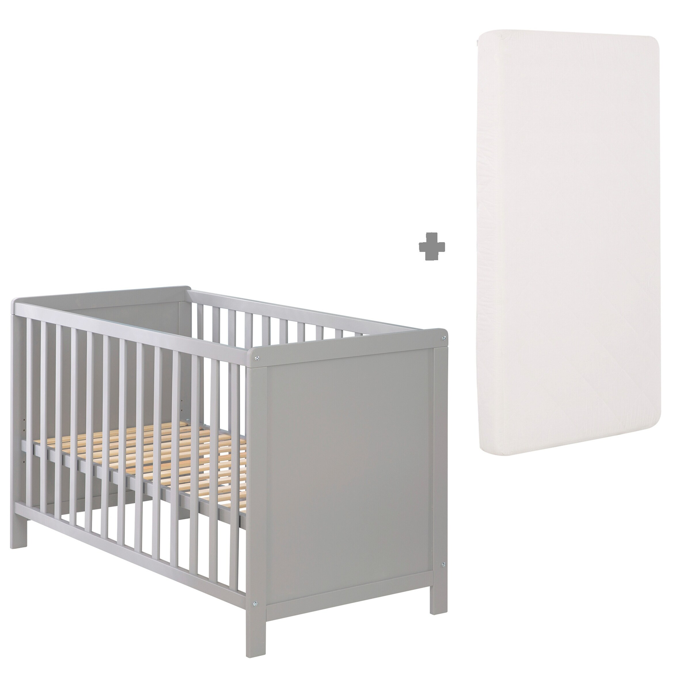 roba Beistellbett, 60 x 120 cm mit Matratze Universal