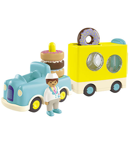 Playmobil Junior - Sk?r Donut Truck - 71702 - 7 Dele