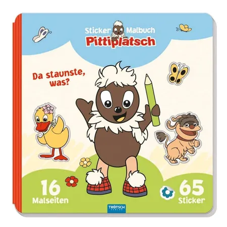Trötsch Pittiplatsch Unser Sandmännchen Malbuch