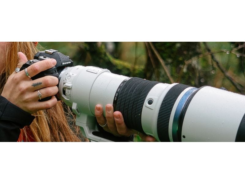 OM-System Fotokamera OM‑1 Mark II Body Outdoor-Kamera mit KI-Motiverkennung-Autofokus