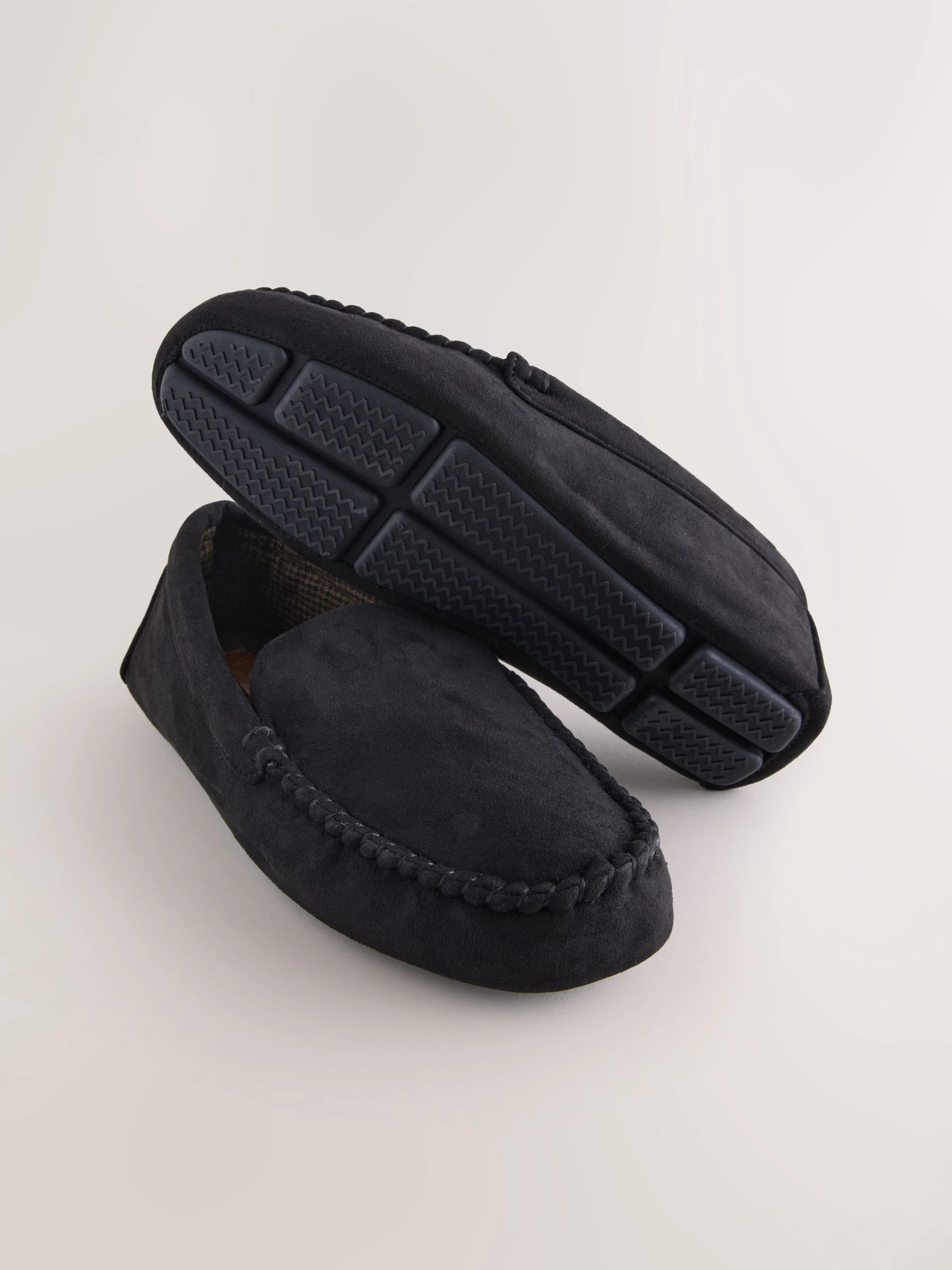 Zwart - Moccasinpantoffels