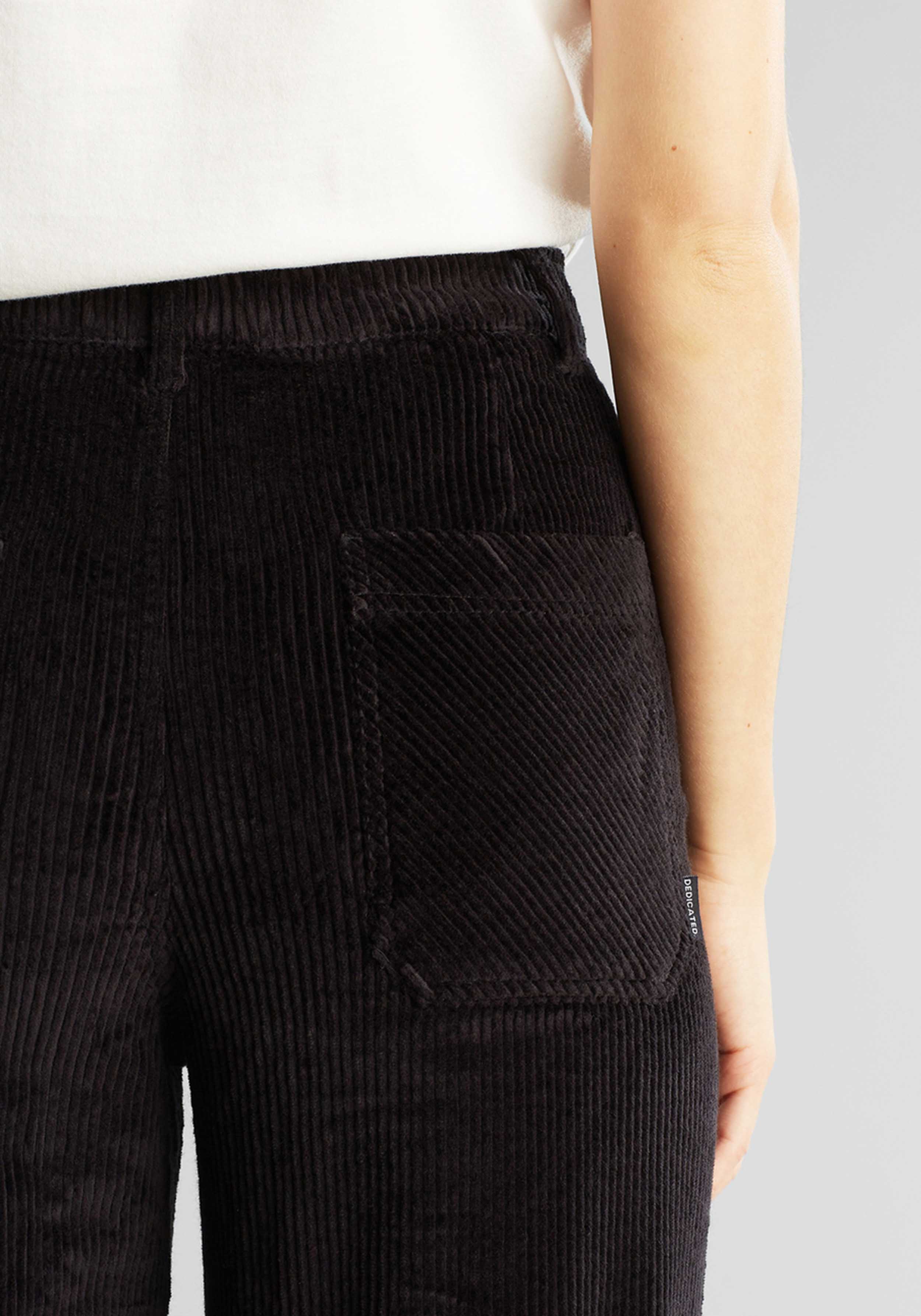 Dedicated Cord-Hose Vara Workwear Corduroy Black