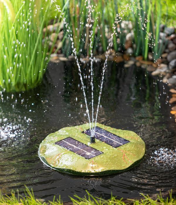 Esotec Solarpumpe Seerose für den Gartenteich