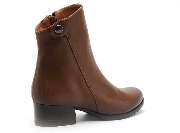 Golden brown boots bottine plates femme 500 marron