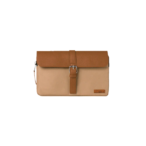 Pochette avant medium Petronas Tour marron
