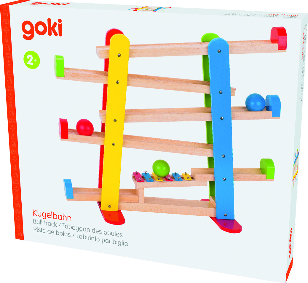 Goki - Kuglebane Med Xylofon - Træ