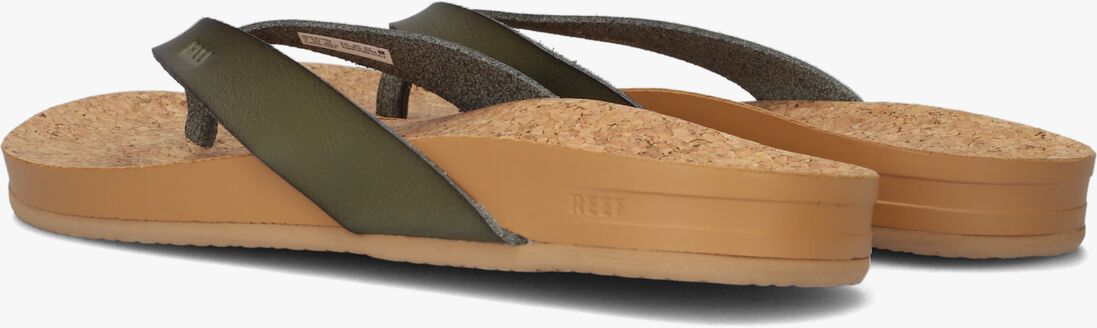 REEF groene reef teenslippers cushion court