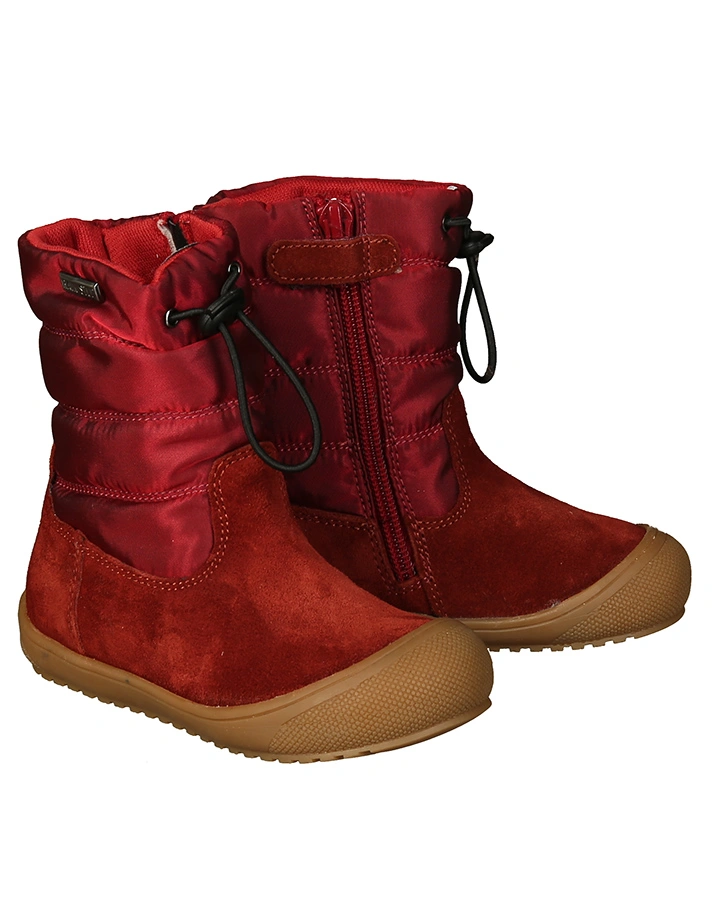 Lauflern-Stiefel HOCHALPEN gefüttert in rot