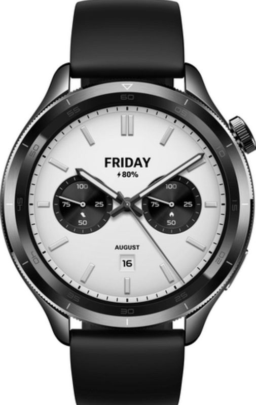 Xiaomi - Watch S4 - Smartwatch - Zwart - Roestvrijstaal