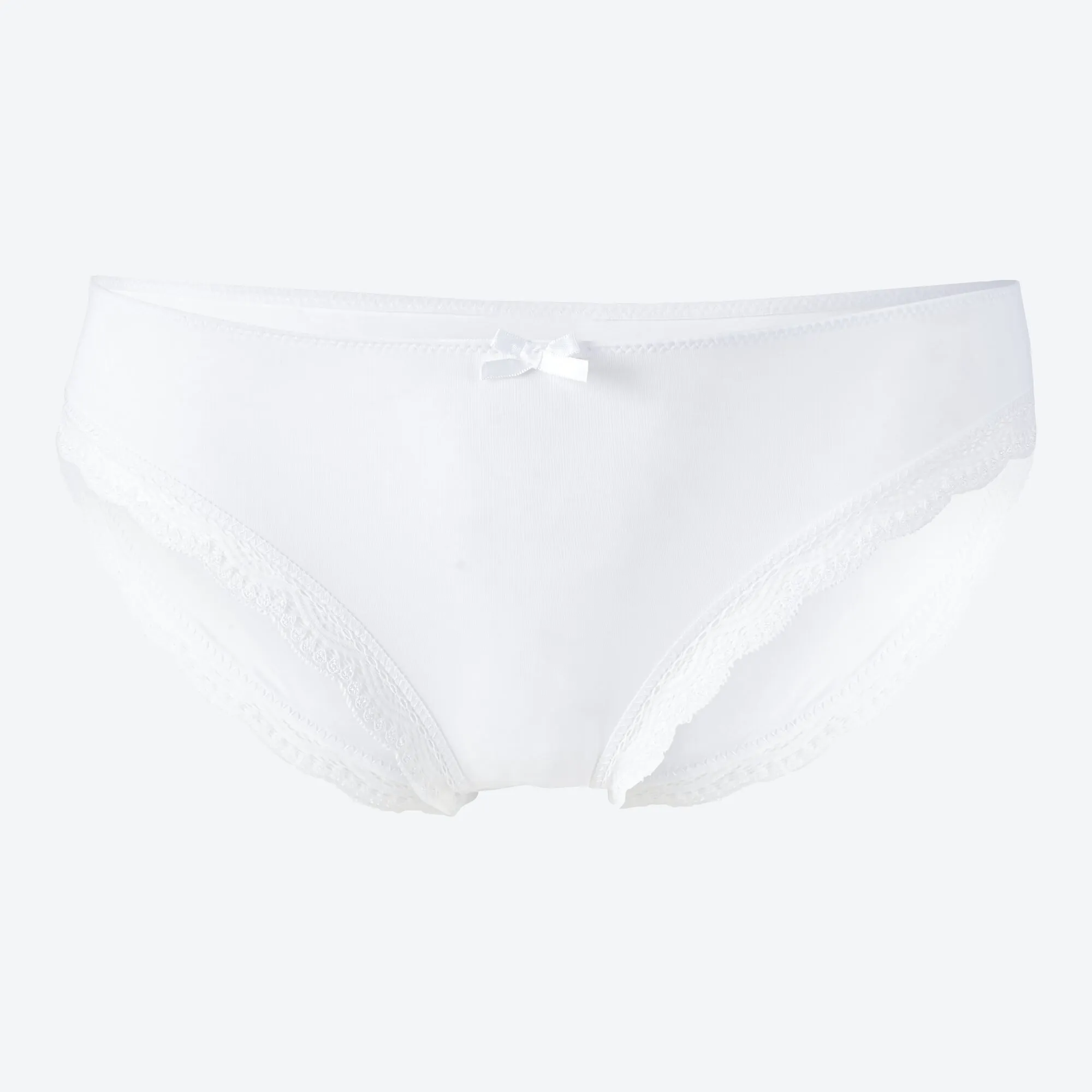 Damen-Minislip mit Spitze, 2er-Pack