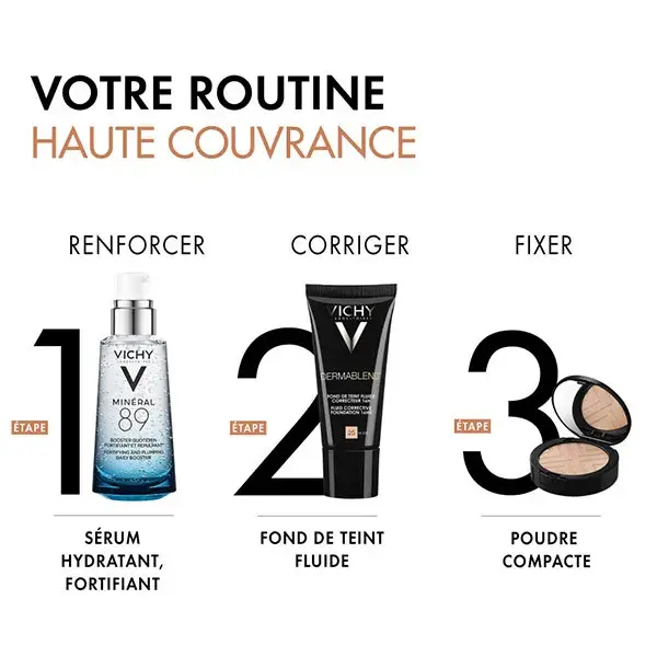 Base Corretiva Vichy Dermablend 16h nº 15 Opal 30ml