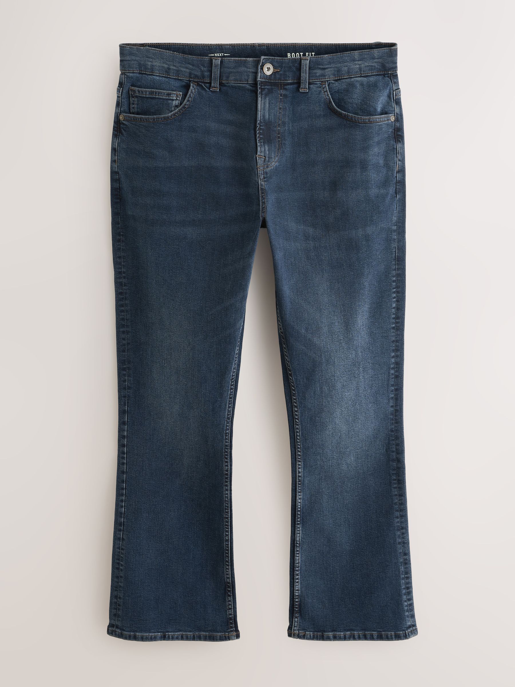 Donkerblauw - Klassieke stretchy jeans