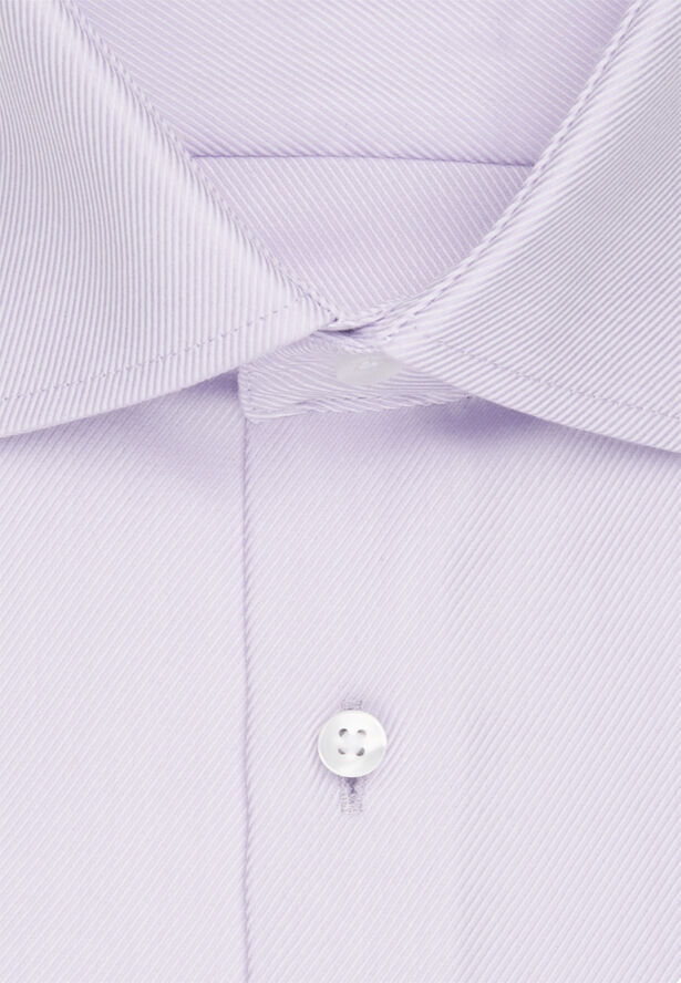 Seidensticker Business Shirt Regular Long sleeve Kent-Collar Uni Purple