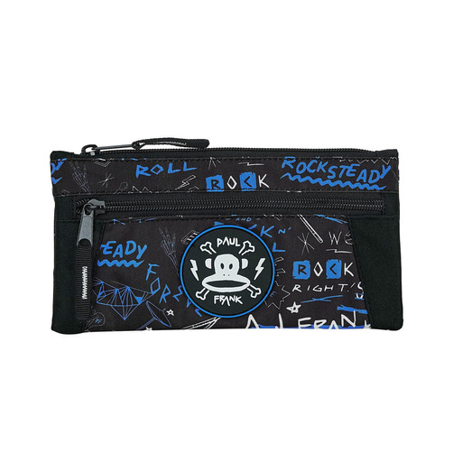 Estuche Paul Frank Rock Dos Cremalleras