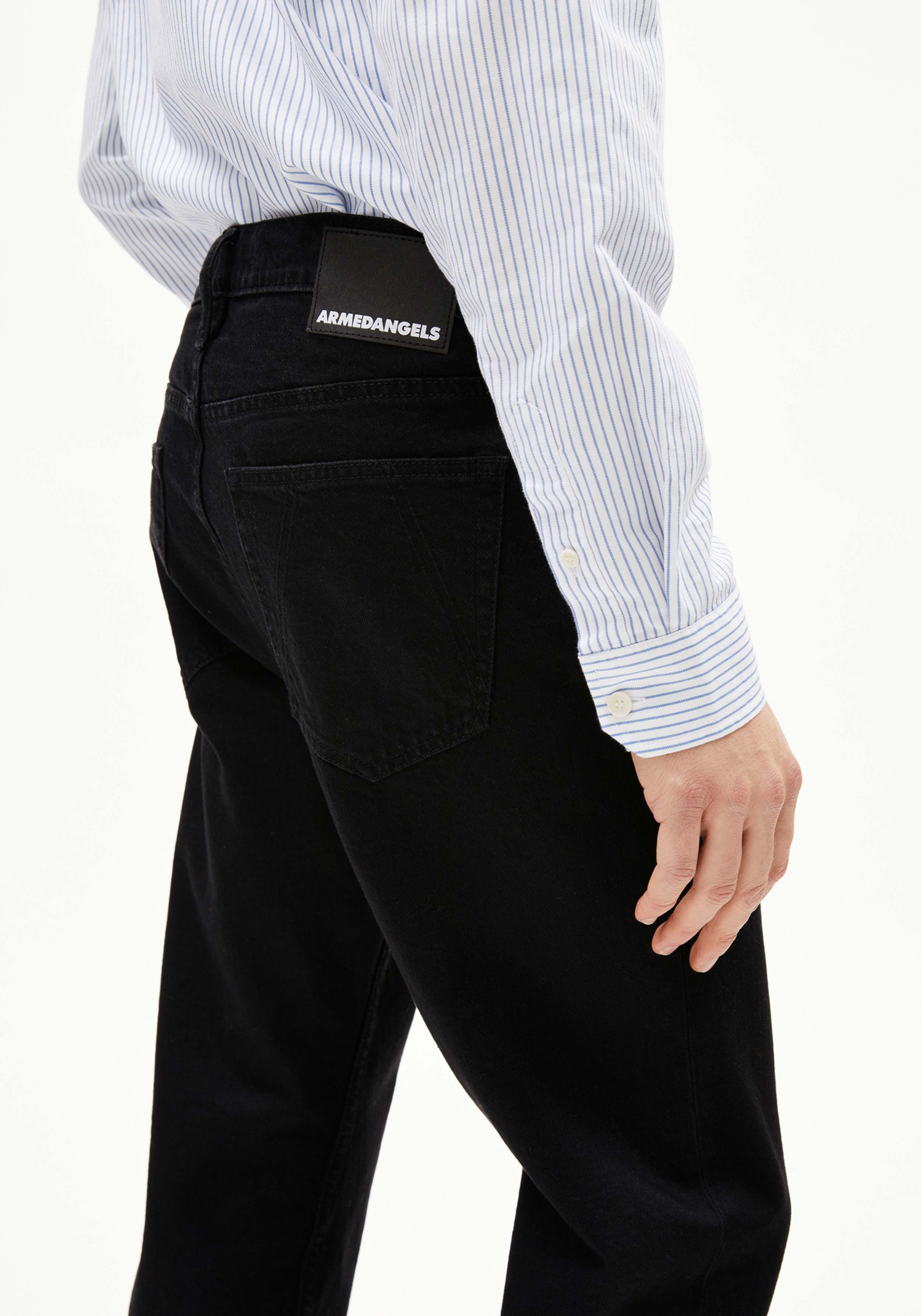 Armedangels Herren-Jeans Dylaano Black